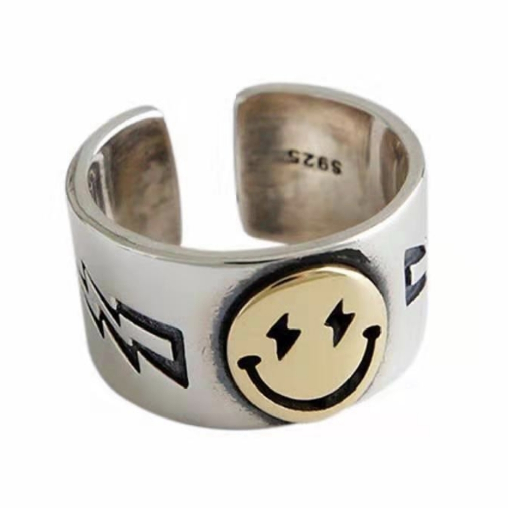 ⚡Smiley Face Lightning Ring 😎
